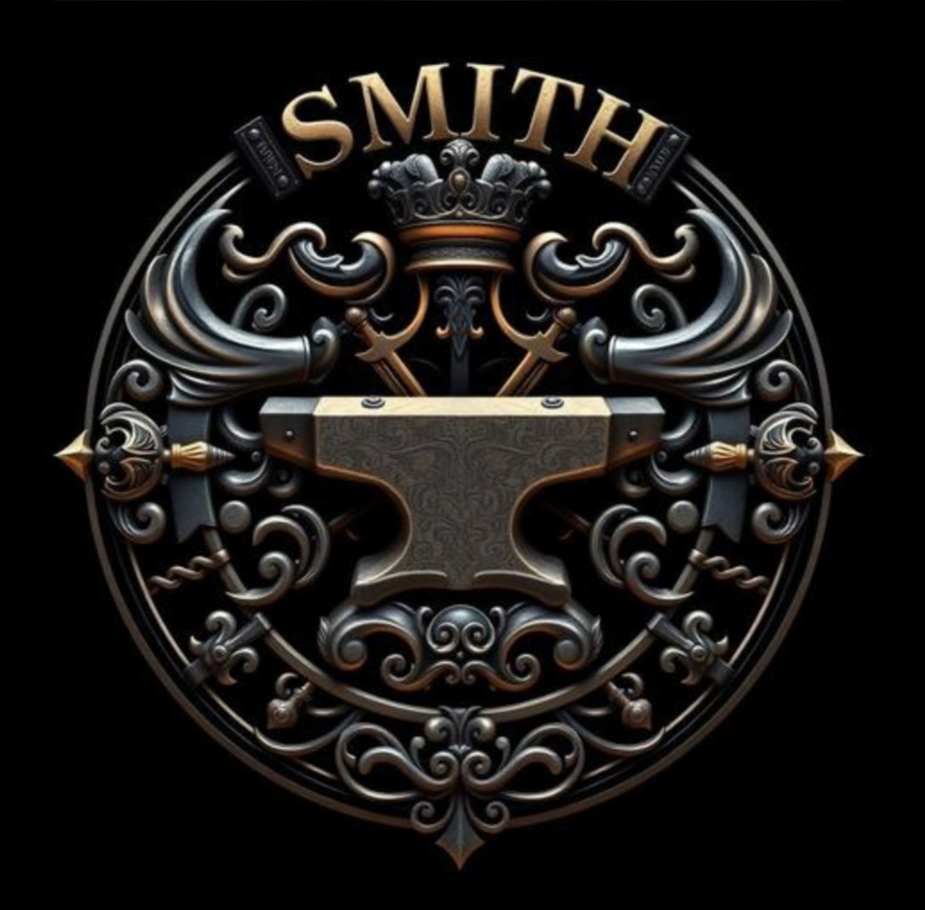 House of Smith Crest - Silver Anvil Icon
