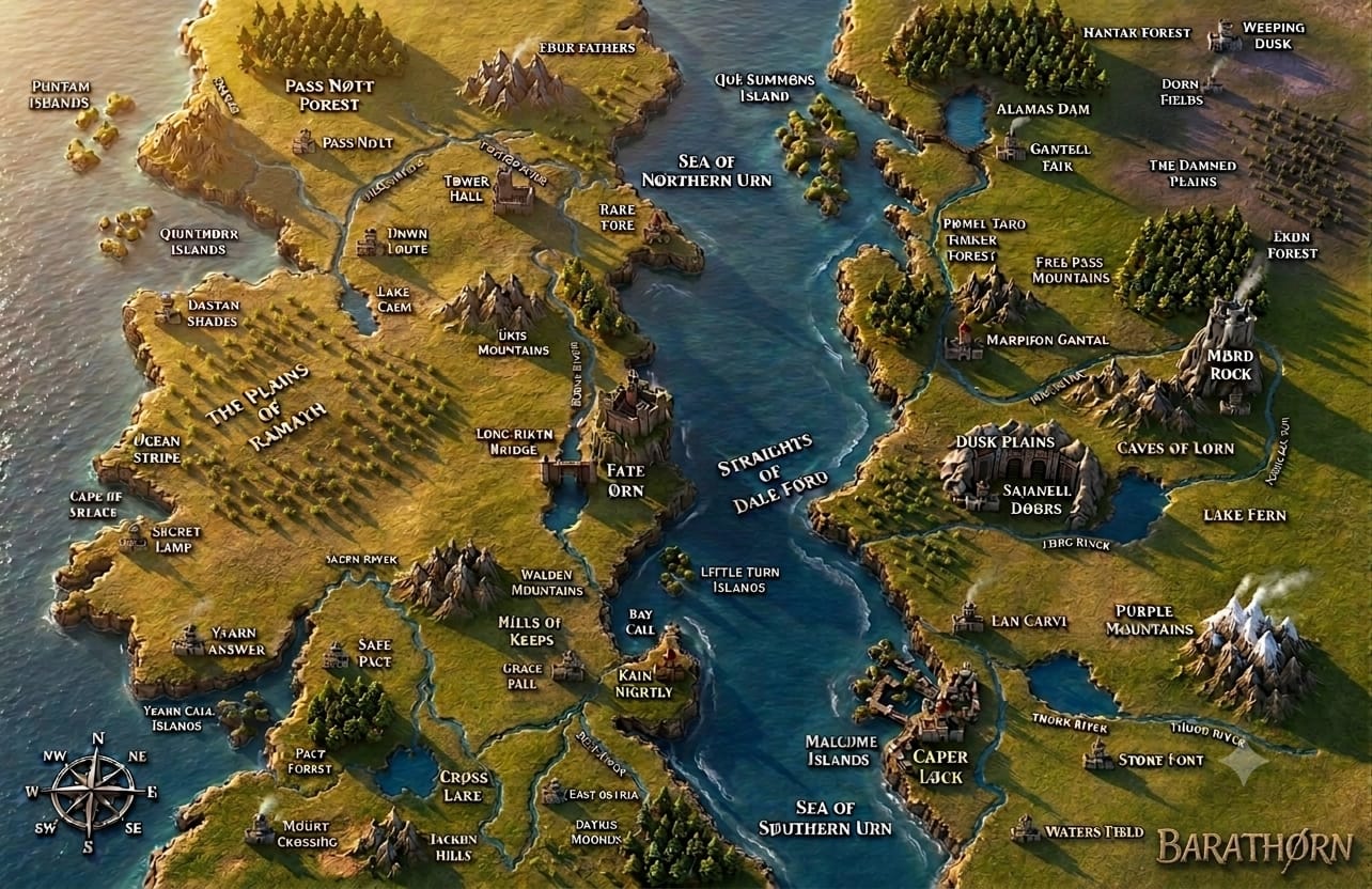 The Silent Witness World Map